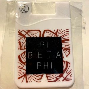 Pi Beta Phi phone pocket sticker sleeve wallet